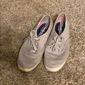 Grey keds size 8